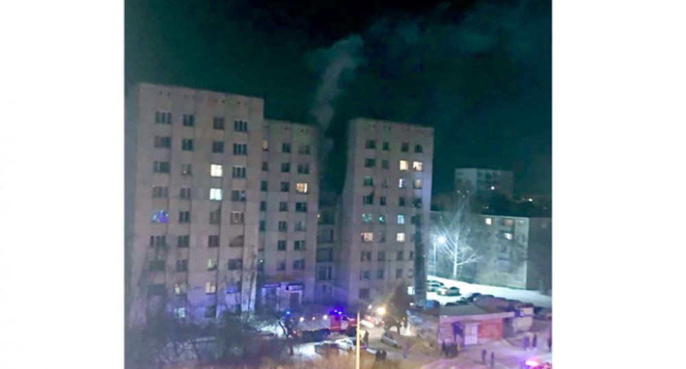 Пожар в 3 общежитии